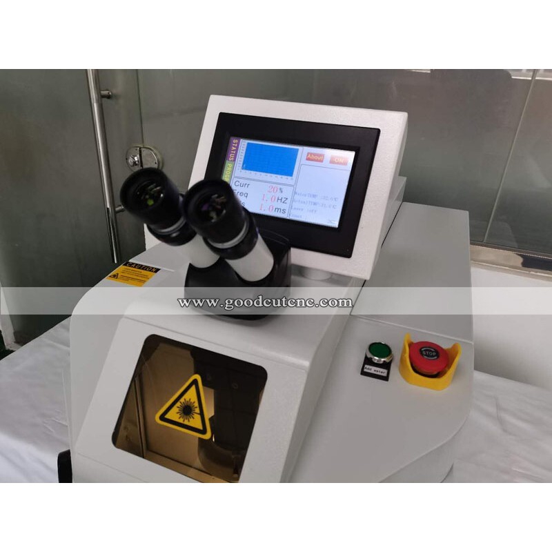 GC-WJ Machine de soudage au laser à fibre de bijoux avec puissance laser de 200W