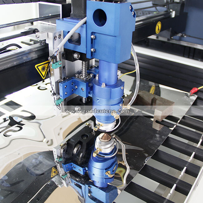 GC1325L-M Machine CNC de découpe et gravure au laser CO2 mixte pour bois, metal et matériaux non métalliques