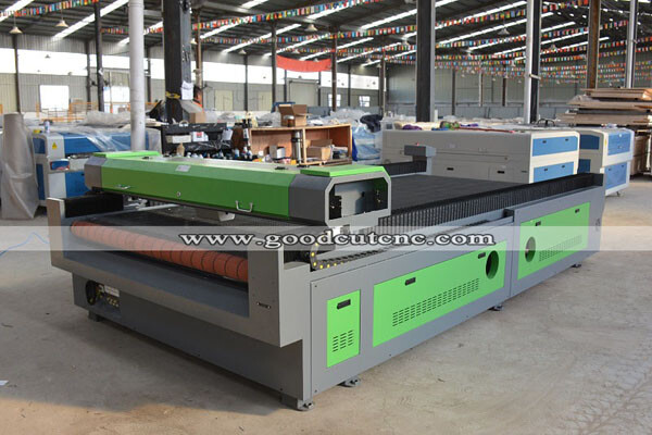 GC1625LA Machine au laser CO2 avec système d'alimentation automatique pour couper le tissu