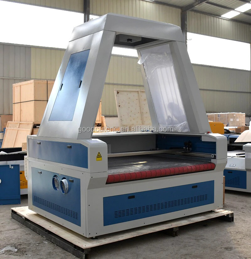 GC1390 CCD Machine de découpe au laser CO2 avec Camera LA et système de reconnaissance optique d'images et d'étiquettes