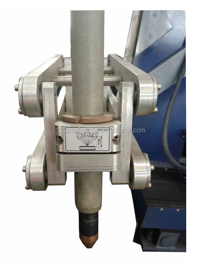 GC-8P Machine Plasma CNC de découpe de tubes en métal, torche biseautée automatique à 8 axes, pour tuyaux carrés et circulaires