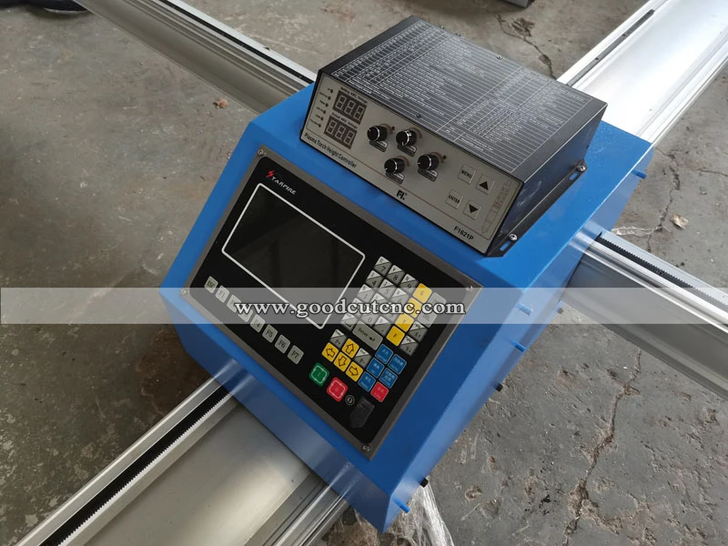 GC-PP Découpeuse portative de plasma de commande numérique par ordinateur pour l'acier inoxydable, l'acier au carbone