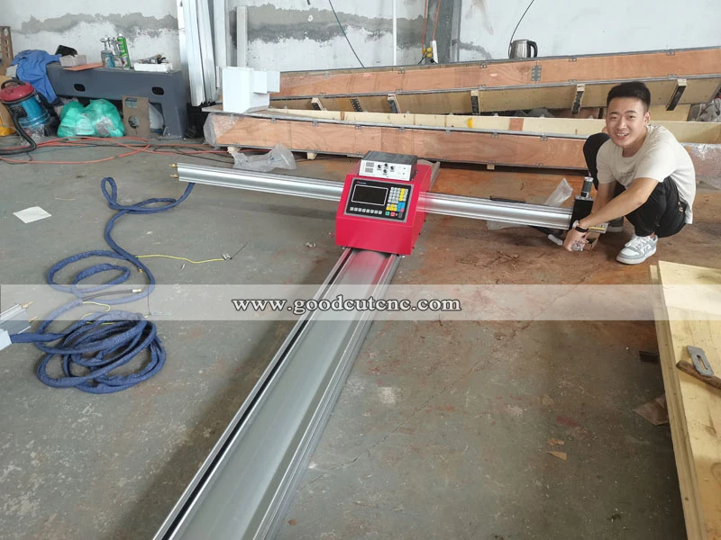 GC-PP Découpeuse portative de plasma de commande numérique par ordinateur pour l'acier inoxydable, l'acier au carbone