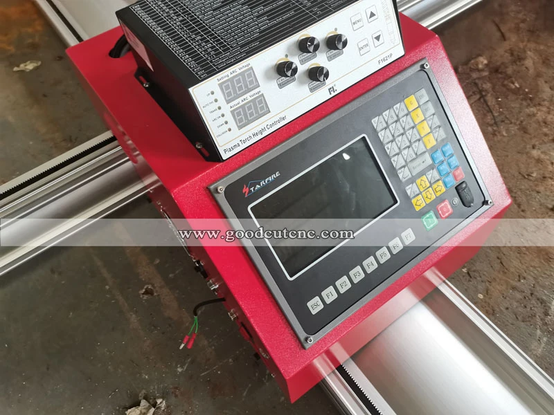 GC-PP Découpeuse portative de plasma de commande numérique par ordinateur pour l'acier inoxydable, l'acier au carbone