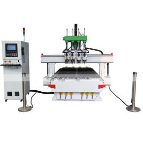 Routeur CNC bois GC1325-P4 à plusieurs broches pneumatiques pour la fabrication de meubles