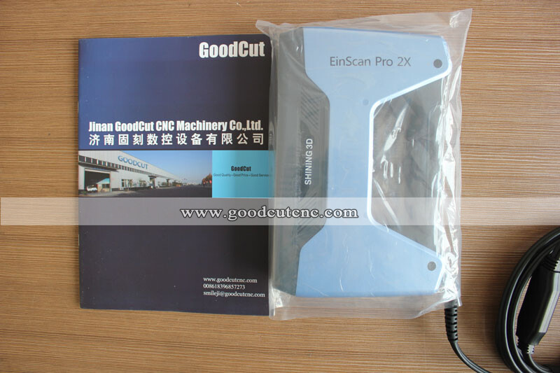GoodCut Scanner 3D portable et polyvalent EinScan Pro 2X pour des résultats de haute précision