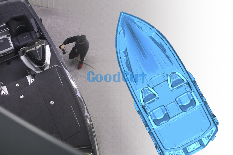 Scanner au laser 3D Freescan UE Pro de haute précision