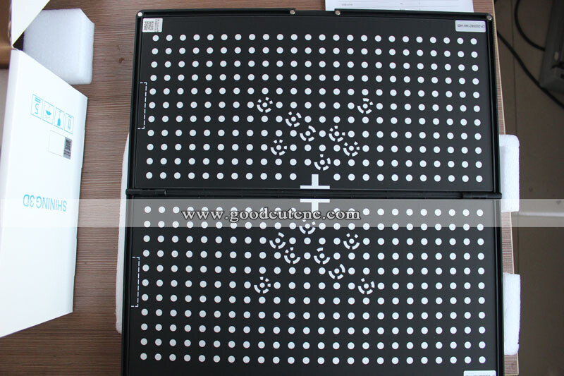 Scanner 3D portatif Einscan H2 avec Source de lumière hybride LED et infrarouge