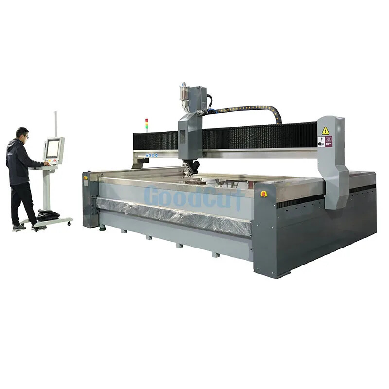 GC4020WJ-5A Machine CNC de découpe au jet d'eau pour la découpe de verre, de pierre et de métal