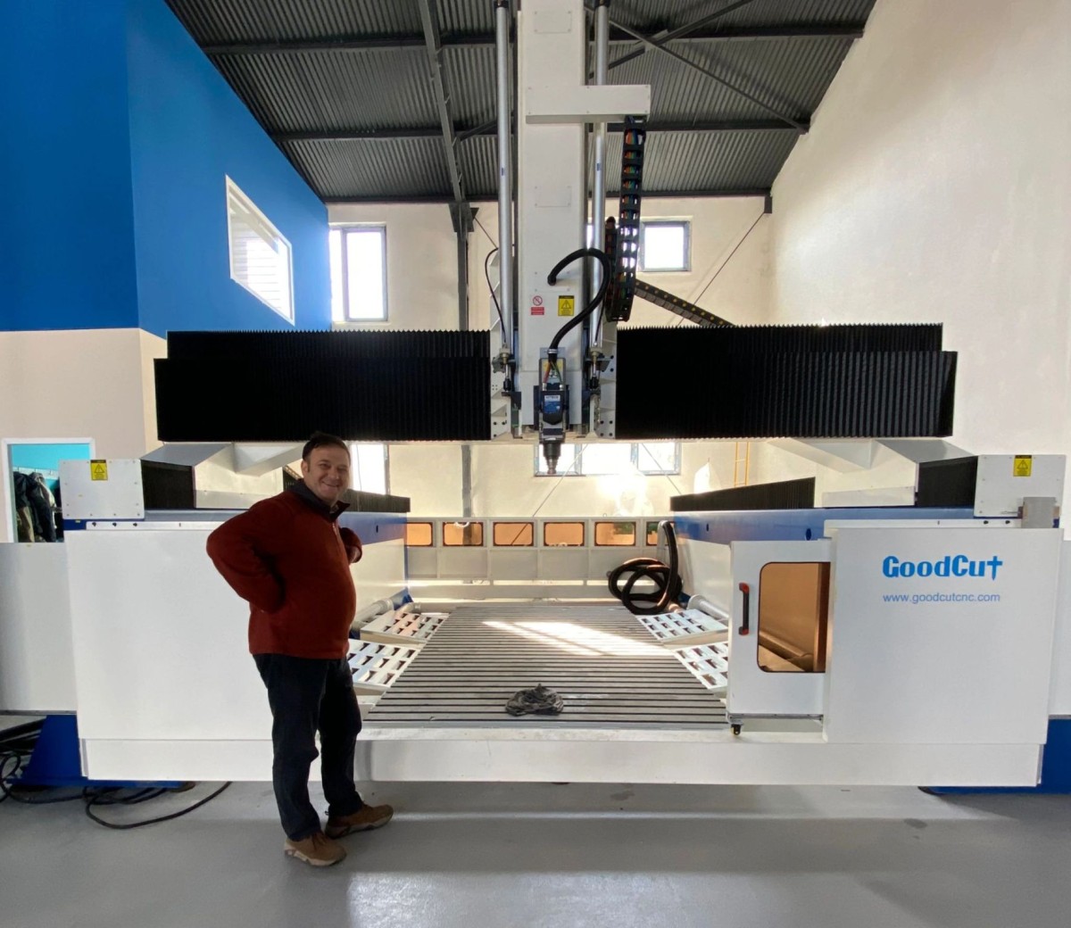 Turkey customer is very satisfied with GoodCut CNC router machine 2.png