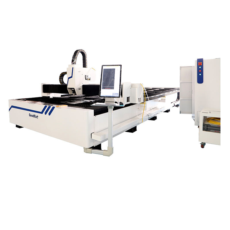 GC6520F Machine de découpe laser à fibre de grande taille 6500*2000mm pour la découpe des métaux plats