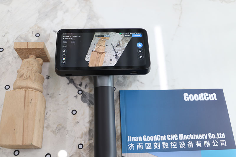 Scanner 3D portable sans fil EinScan Rigil tout neuf avec source lumineuse hybride équipée d'une batterie et d'un écran d'affichage