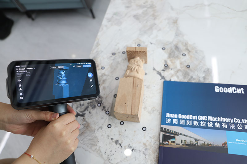 Scanner 3D portable sans fil EinScan Rigil tout neuf avec source lumineuse hybride équipée d'une batterie et d'un écran d'affichage