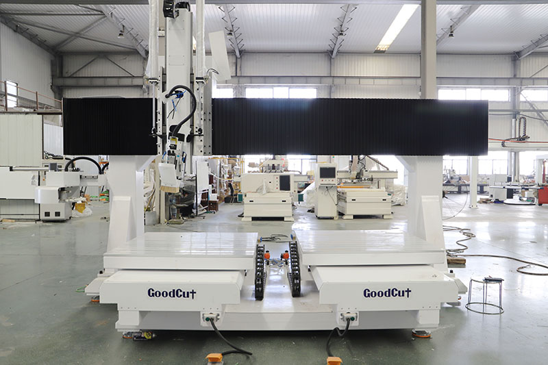 GC1325D-5 Machine de routeur CNC ATC à 4 Axes et 5 Axes pour accoudoir et dossier de chaise avec adsorption de bande