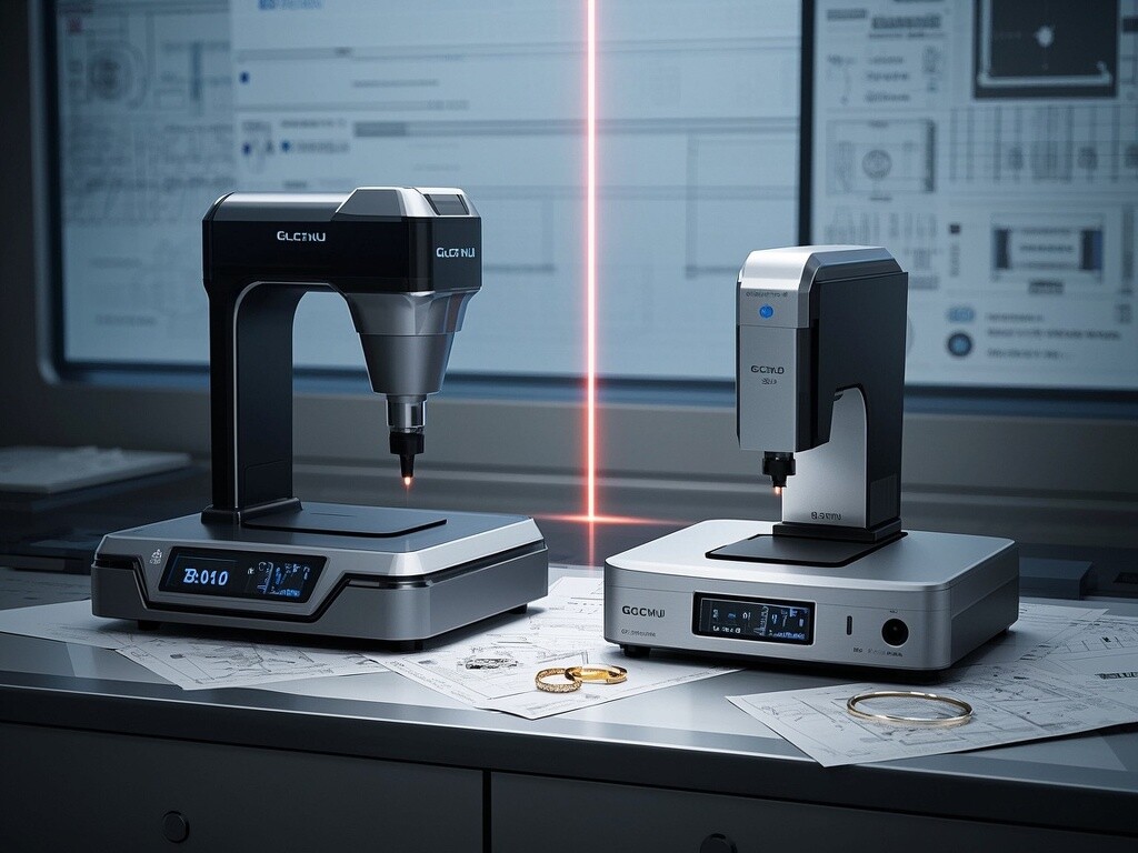 GC-J100 vs GC-J50 : Quel scanner 3D convient à votre entreprise de joaillerie ?