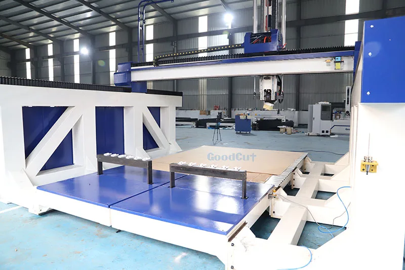 Machine de découpe CNC 4 axes et 5 axes GC2530ATC pour bois, mousse et EPS de grande taille 