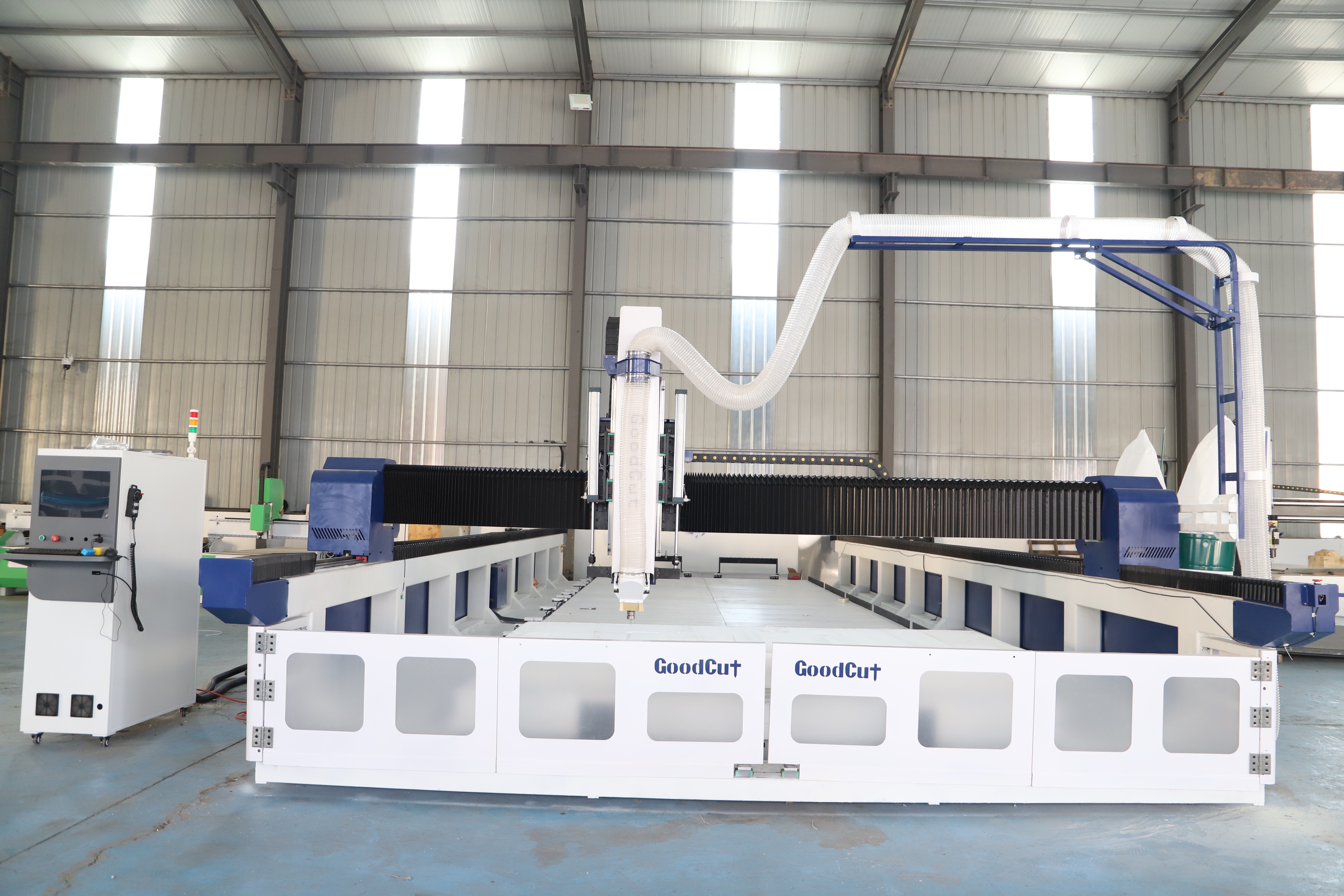 GC3012ATC Machine CNC à changement d'outil automatique de 12 mètres pour le travail du bois, de la mousse et du polystyrène expansé (EPS)