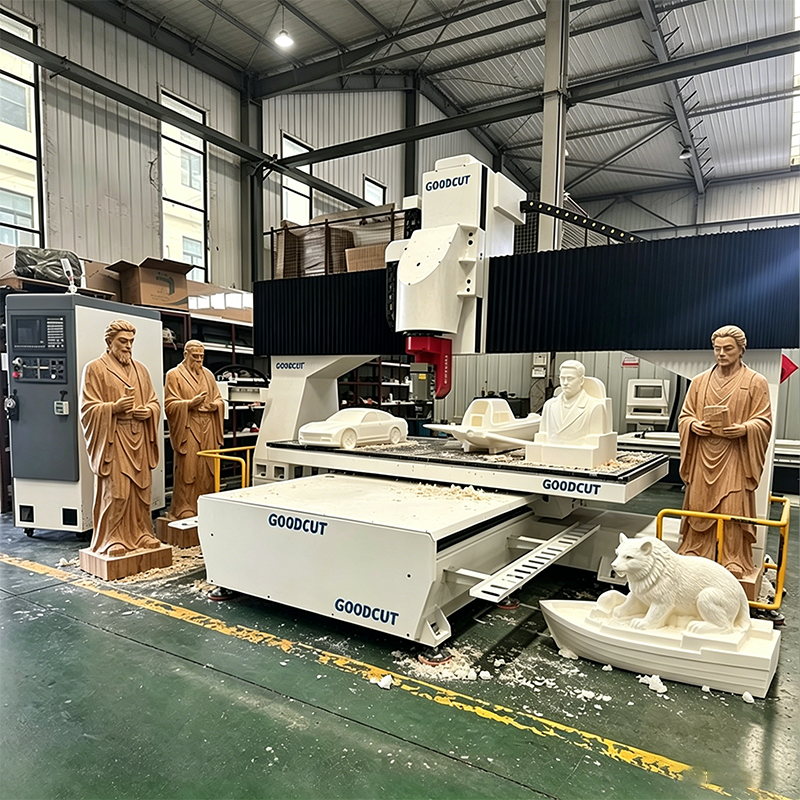 Machine routeur CNC 5 axes GC1325 pour bois mousse EPS avec axe Z de 400mm Machine routeur CNC 5 axes GC1325 pour bois mousse EPS avec axe Z de 400mm