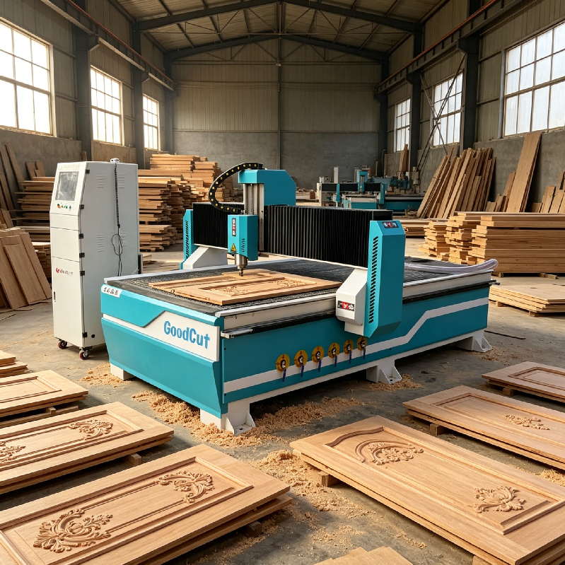 GC1325V Jinan GoodCut 1325 Routeur CNC pour le travail du bois