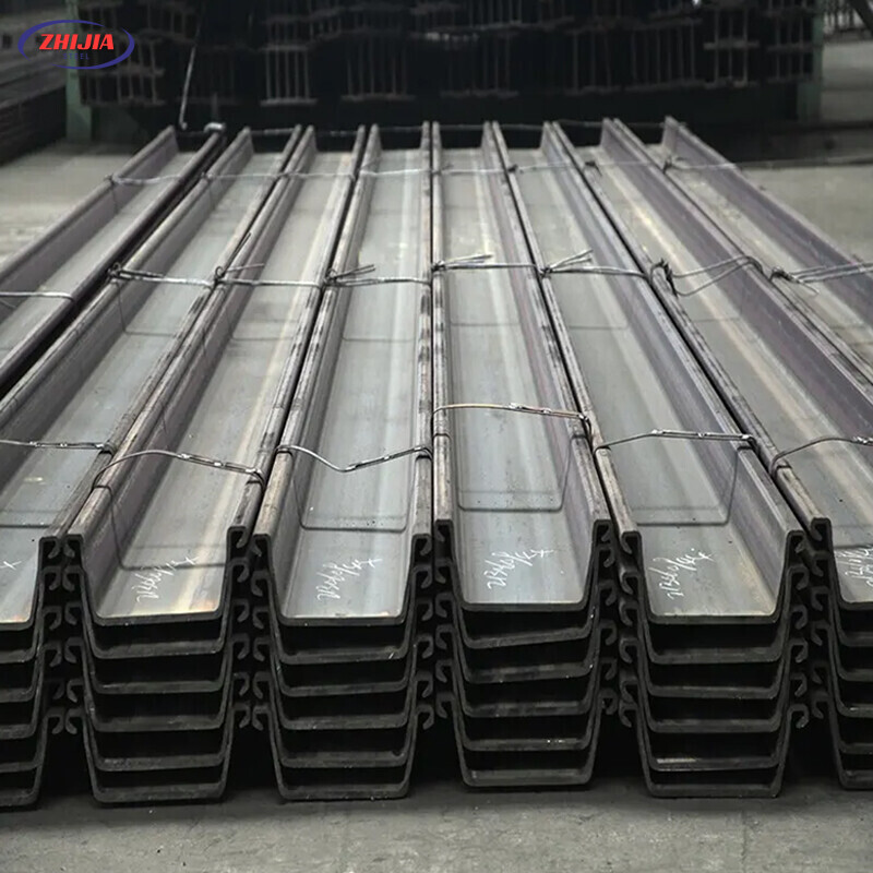 A53 Gr.A A656 Gr.50 U-Shaped Steel Sheet Pile A53 Gr.A A656 Gr.50 U-Shaped Steel Sheet Pile
