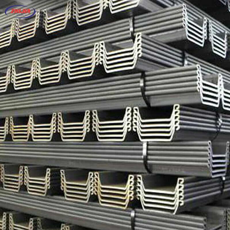 Q235 Q345 U-Shaped Steel Sheet Pile Q235 Q345 U-Shaped Steel Sheet Pile