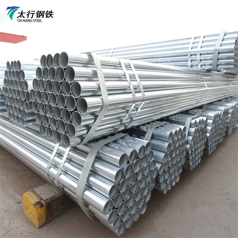  ST37-2 Galvanized Steel Round Pipe