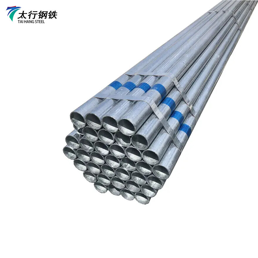  ST37-2 Galvanized Steel Round Pipe