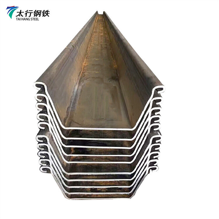 A53 Gr.A A656 Gr.50 U-Shaped Steel Sheet Pile