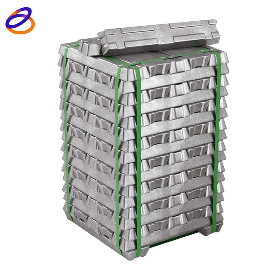 High Quality Purity 99.99% 99.98% 99.97% Zinc Ingots Suppliers of Aluminium and Lead Ingots