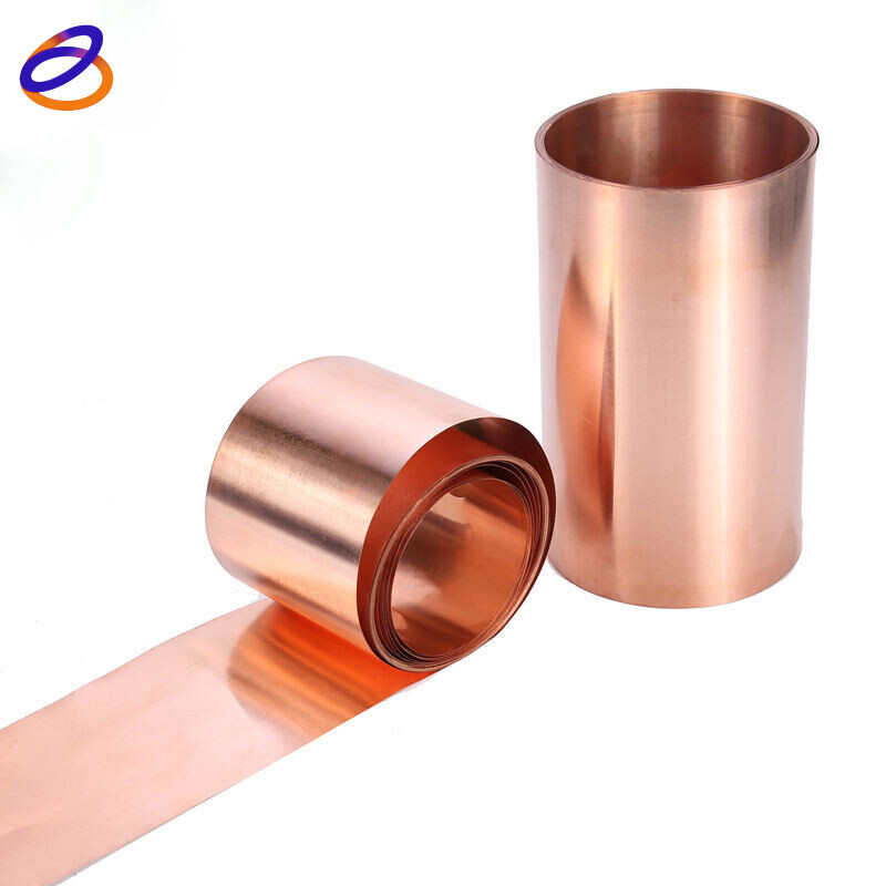 Top Quality C11000 C10100 C1220 of-Cu Tu2 Red Copper Strip Coil 3mm Cu-ETP Cu-Dhp T2 Tp2 Copper Coil Strip