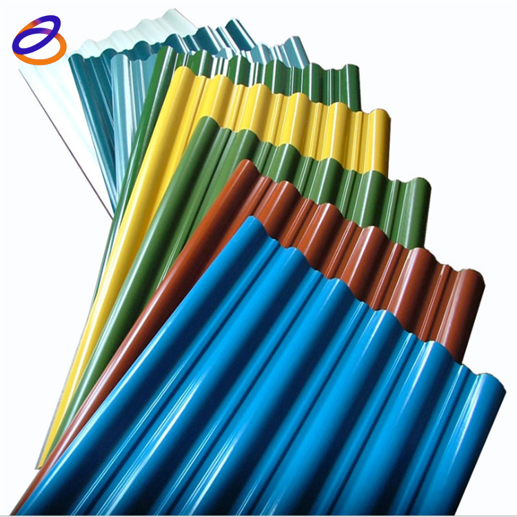 PPGL PPGI Factory Direct Sale 0.2-1.0mm Color Coated Galvalume Roofing Corrugated Board