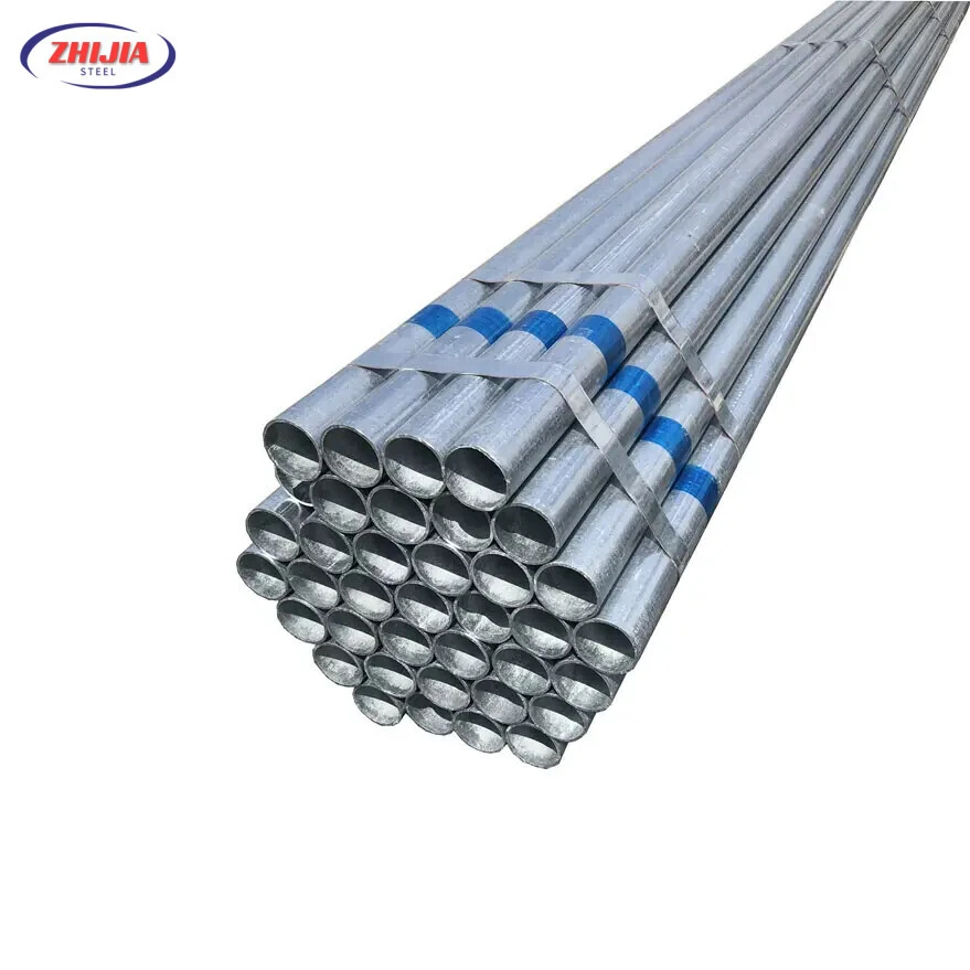  ST37-2 Galvanized Steel Round Pipe
