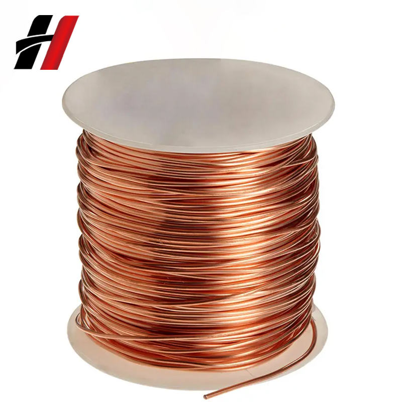Factory Wholesale High Quality Solid Enameled Copper Wire for Heating Auto Power Applications