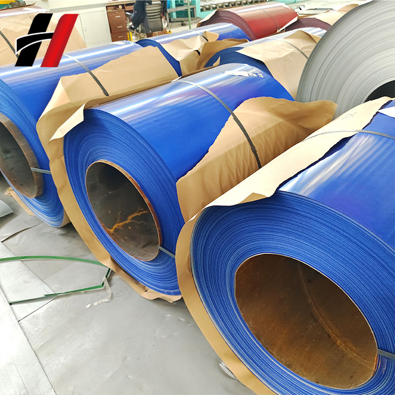 Prepainted Color Coated Roll Double Coated Color Painted Metal Roll Paint Galvanized Zinc Coating Z275 Steel Coil