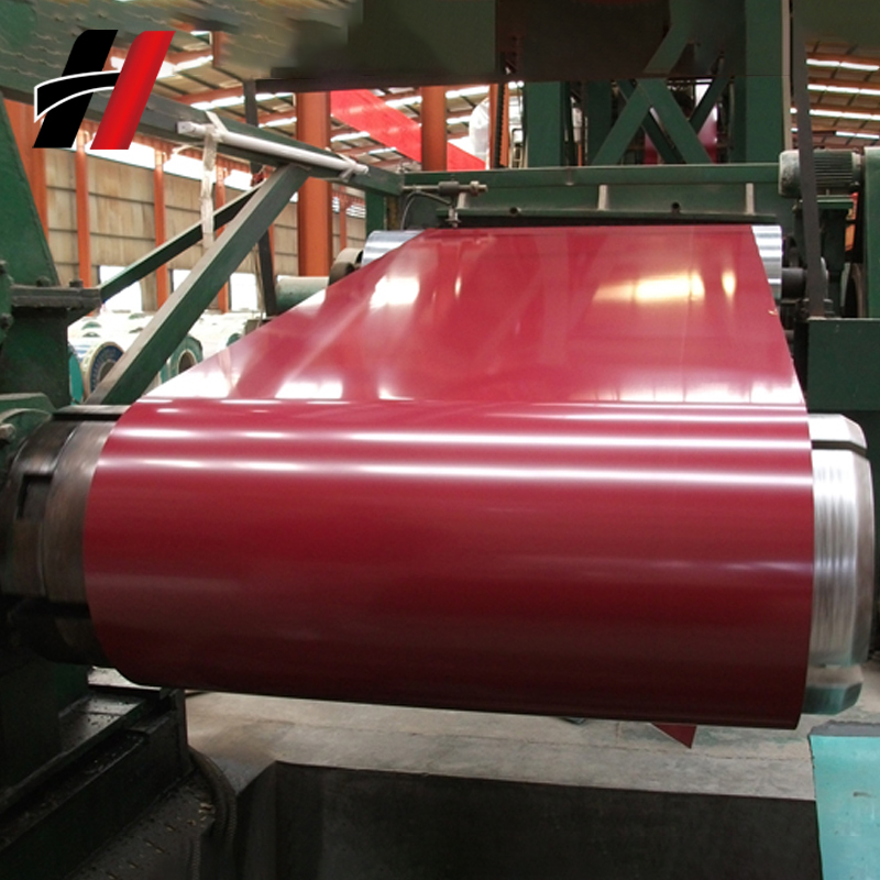 Color Coated Steel Coils Prepainted 0.2mm-0.5mm Thickness Roofing Sheet Ppgi Color Coated Galvanized PPGI Coil