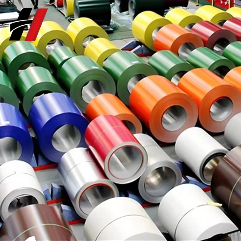 PPGI Coil Color Coated Galvanized Steel Sheet Roll Prepainted Roofing Material for Building Wall Roof Panel