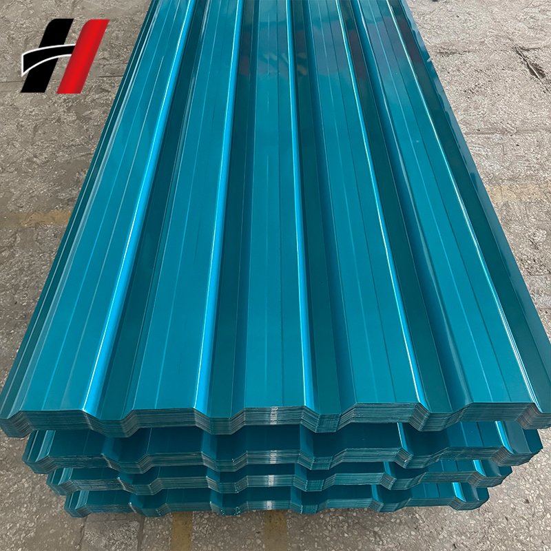 Wholesale Ral Color Gi Zinc Coated Steel Plate Galvanized Steel PPGI Color Coated Galvanized Corrugated Sheet