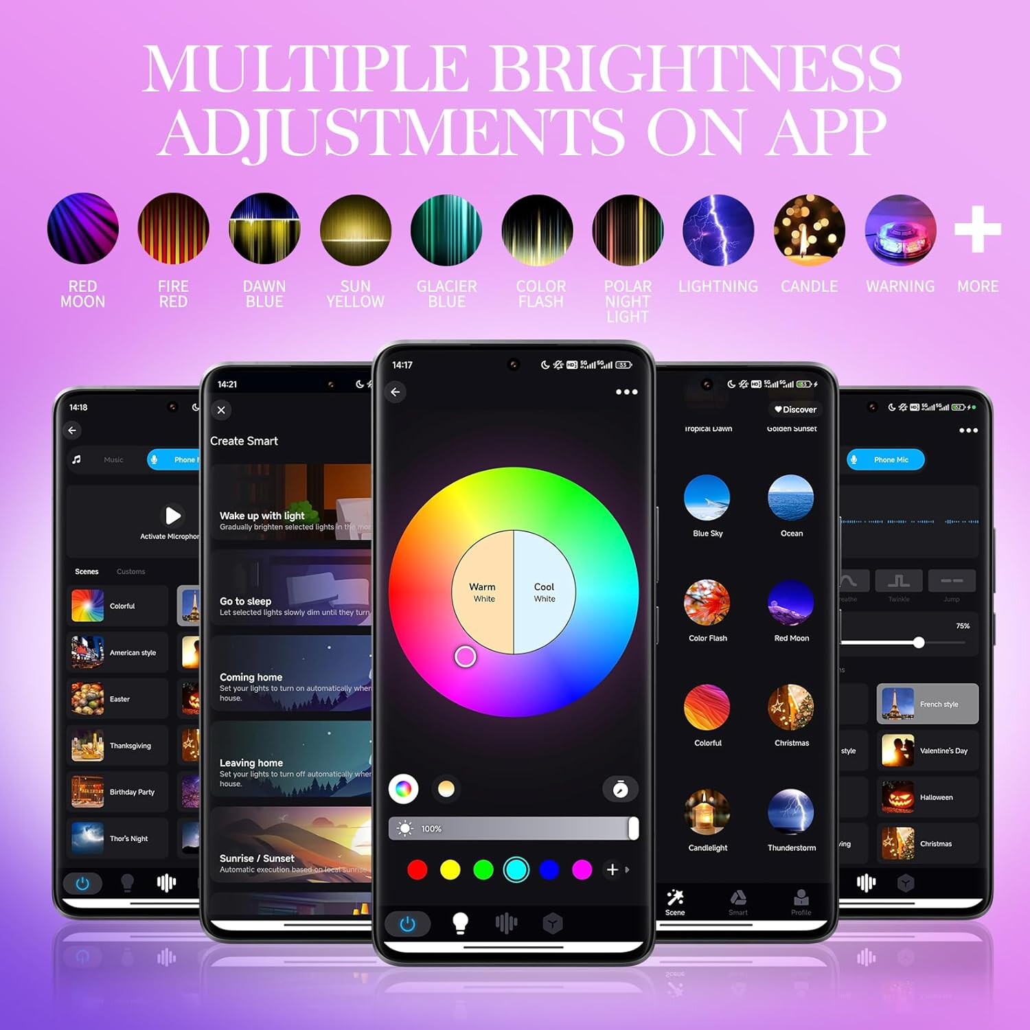 Touch Bedside Table Lamp - Smart LED Night Light with APP Rechargeable RGB Color Changing Lamp with Memory Music Function,3600mA Dimmable Desk Lamp for Kids Nursery Bedroom Decor,Bathroom