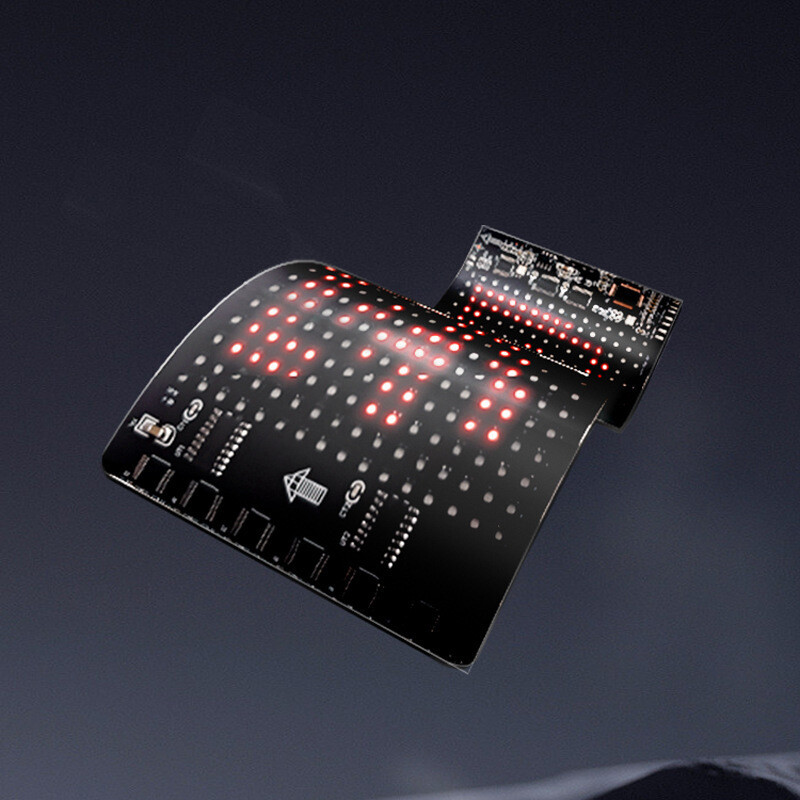 LED Car Sign, Programmable LED Matrix Panel FPCB Flexible Screen Display Animation Message Scrolling Sign APP Control for Cars, Shop, Bar, Party Festival 14.6