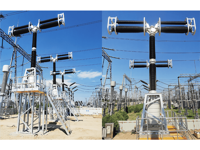 LW-550 (P) Y5000-63 HV AC SF6 Live Tank Circuit Breaker