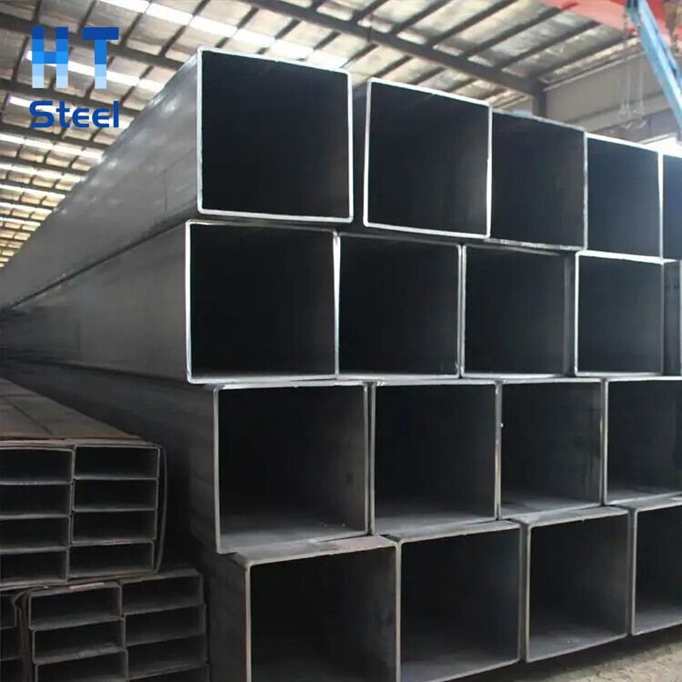 Factory price ASTM Gr60 A36 Q235 Q355 Sch40 Sch80 Rectangular Hot Rolled Carbon Steel Square Pipe Tube