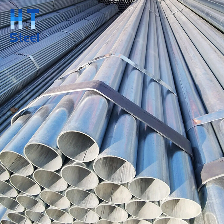 ASTM A106 A36 A53 BS Galvanized Structural Erw Steel Pipe Hollow GI Galvanized Steel Pipe