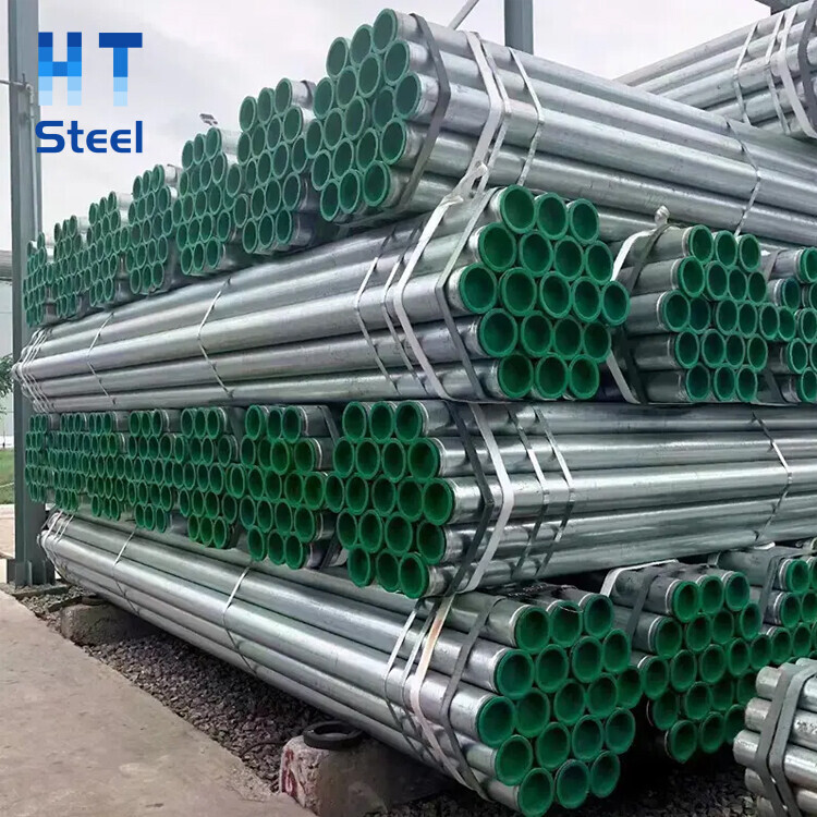 ASTM A106 A36 A53 BS Galvanized Structural Erw Steel Pipe Hollow GI Galvanized Steel Pipe