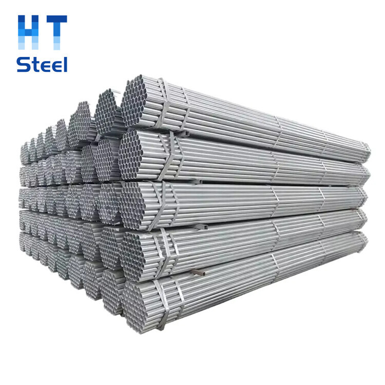 ASTM A106 A36 A53 BS Galvanized Structural Erw Steel Pipe Hollow GI Galvanized Steel Pipe