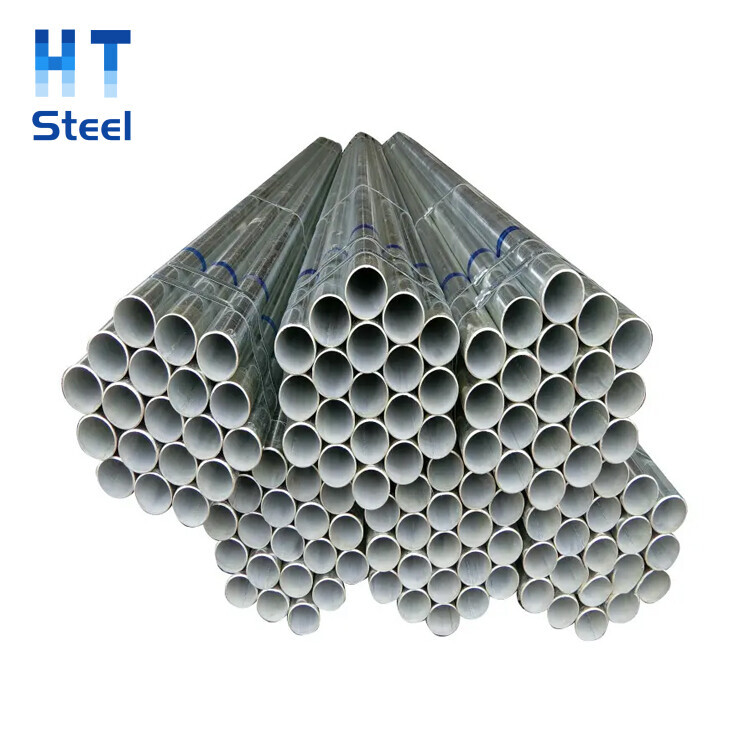 ASTM A106 A36 A53 BS Galvanized Structural Erw Steel Pipe Hollow GI Galvanized Steel Pipe