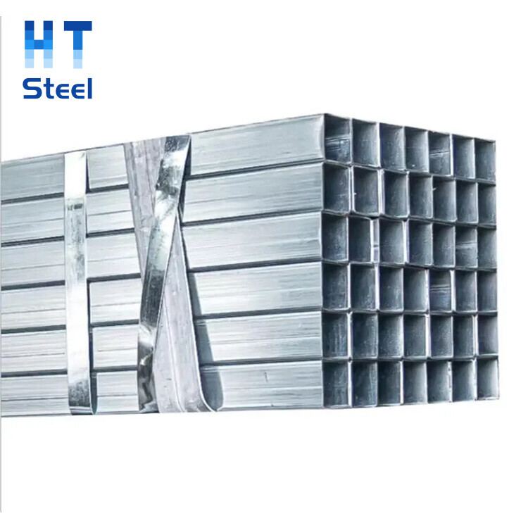 Hot dipped galvanized / pre galvanized square and rectangular hollow section steel pipe and tube