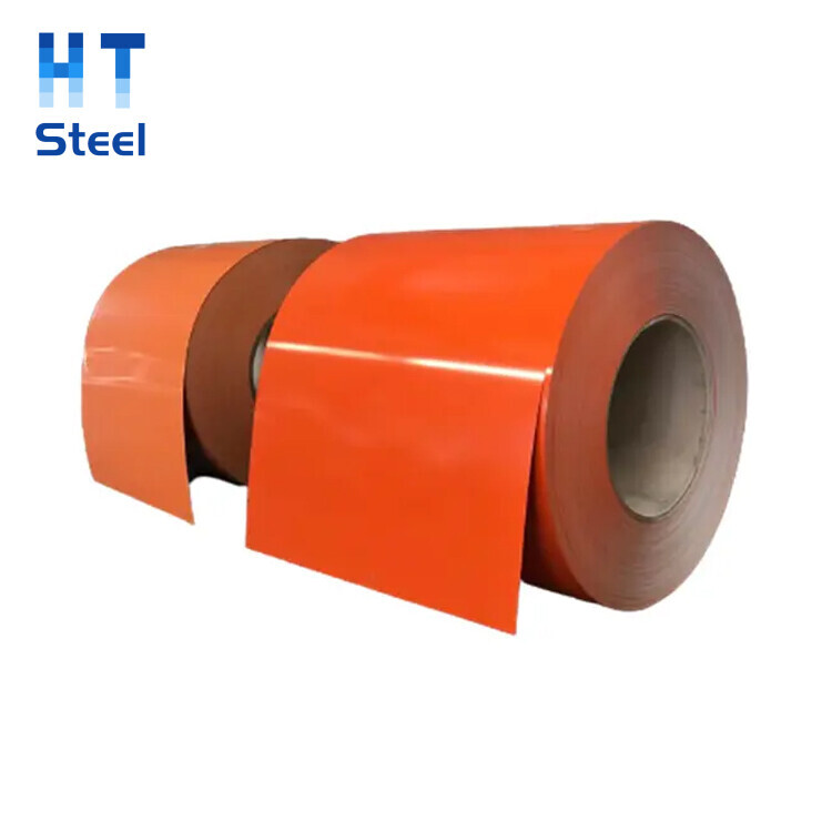 Prepainted Galvanised Steel Coil PPGI Corrugated Roofing Sheets Coil color coated roll