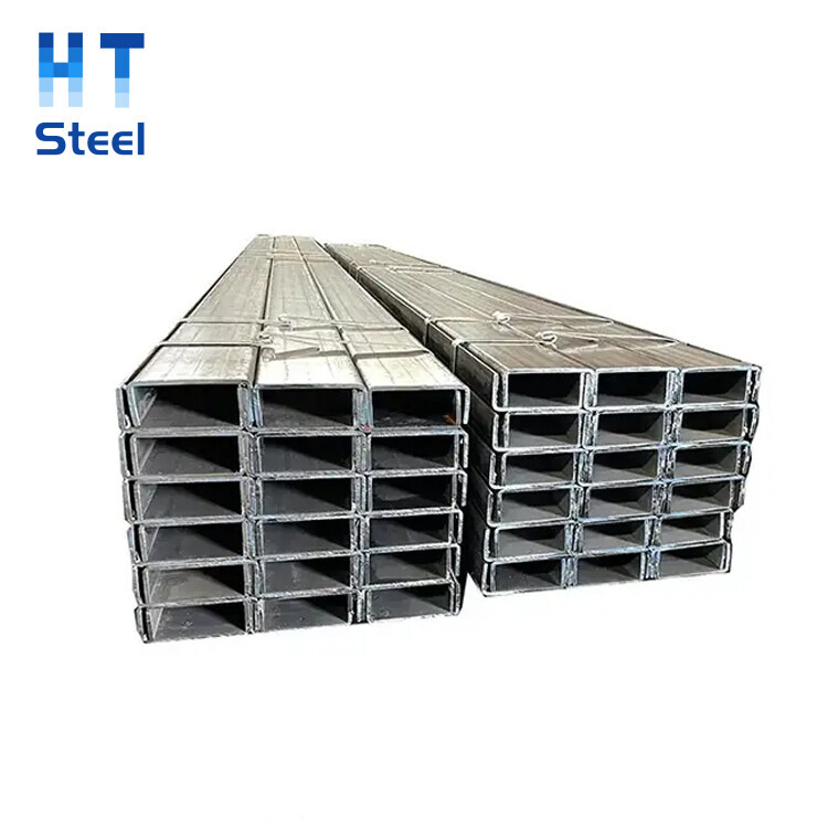 standard sizes u channel steel galvanized steel channel steel profile