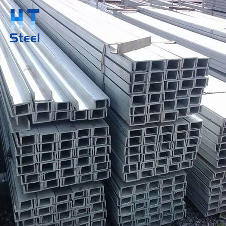 standard sizes u channel steel galvanized steel channel steel profile