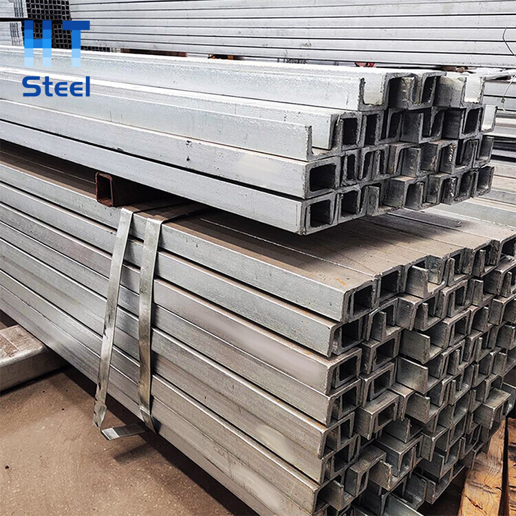 standard sizes u channel steel galvanized steel channel steel profile